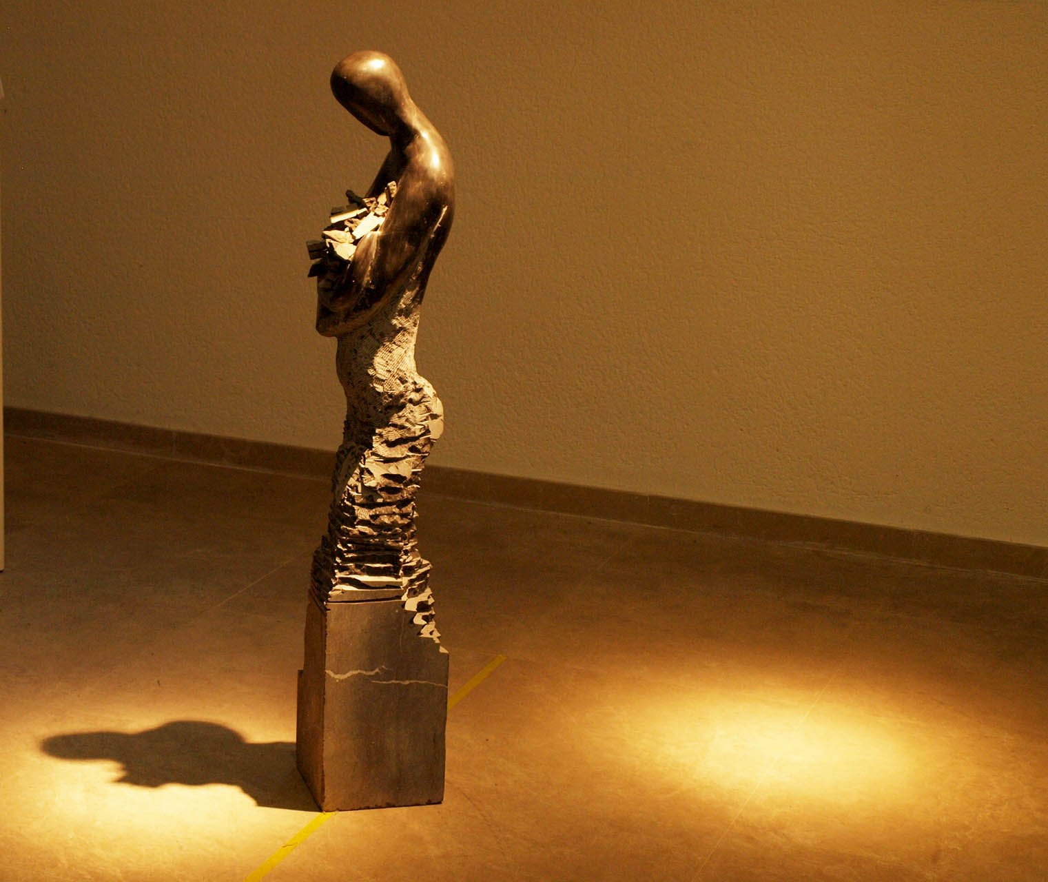 la primera noche
primera escultura de Fran. celis