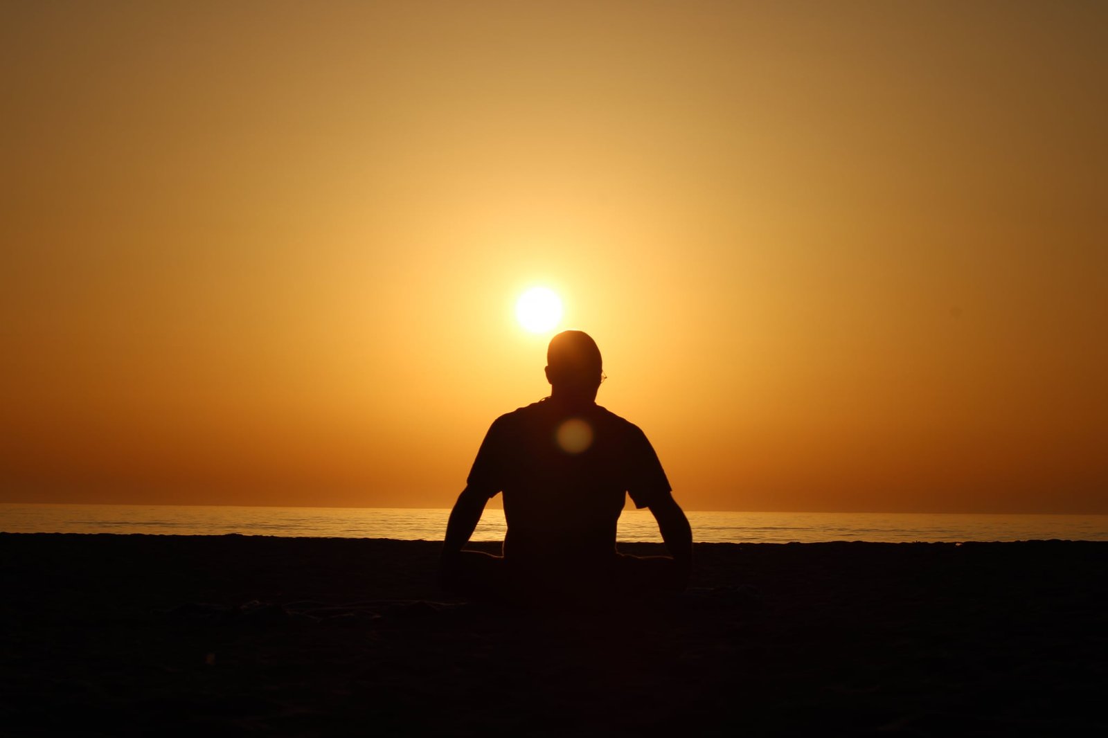 Meditando en el amanecer, para crear budas primero uno tiene que tener alguna experiencia  para dar luz desde la luz